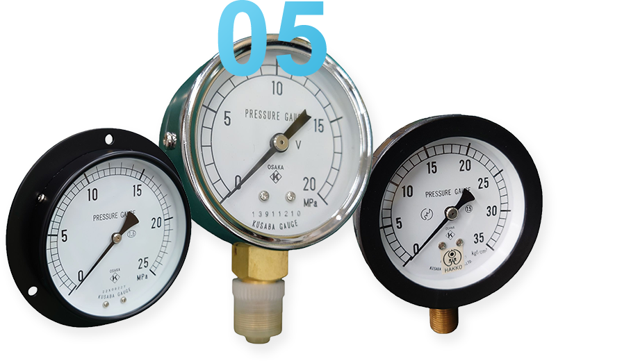 圧力計 PRESSURE GAUGE